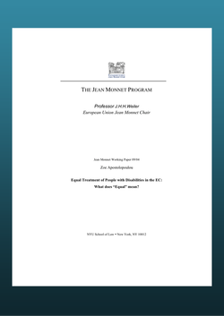 Jean Monnet Publication download